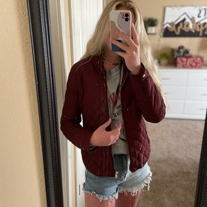 Maroon Jacket